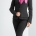Traje negro doble fondo